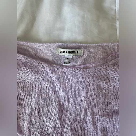 URBAN OUTFITTERS Semi-Sheer Asymmetrical Sweater - Picture 5 of 5